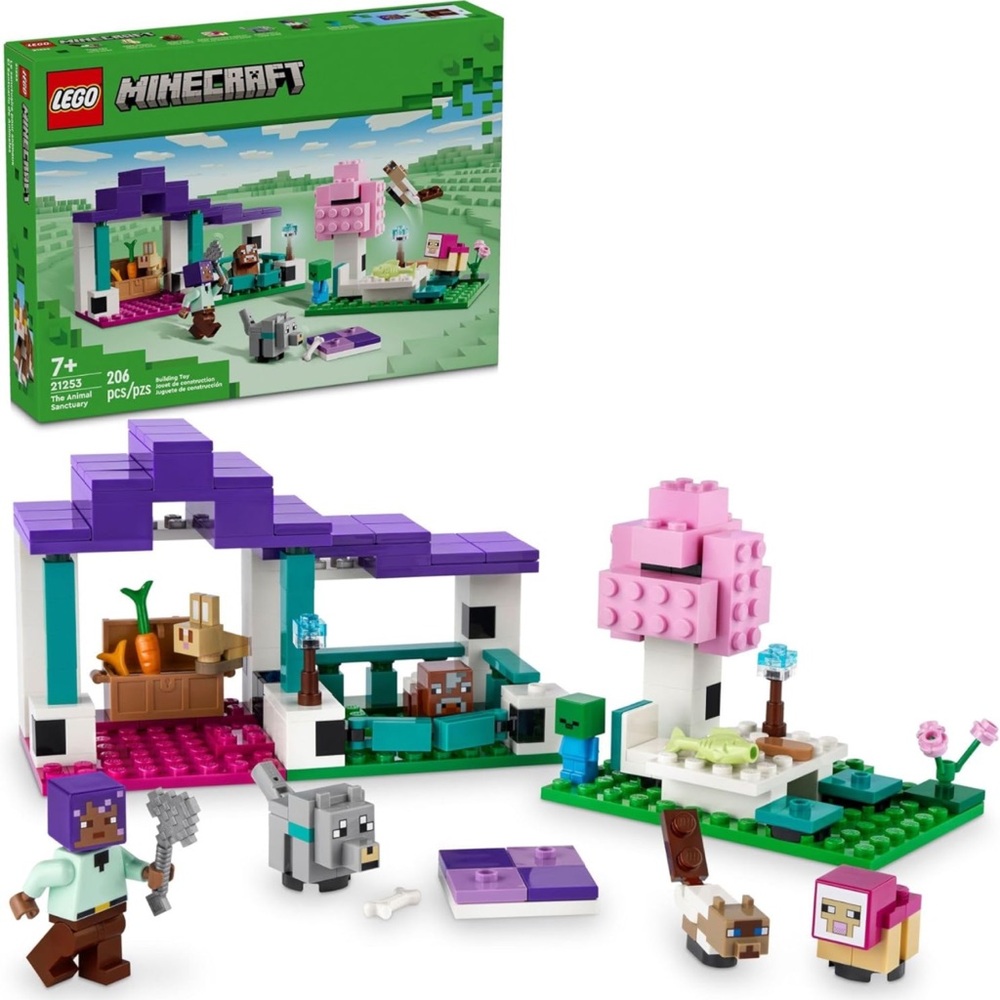 LEGO Minecraft The Animal Sanctuary 21253 NIB